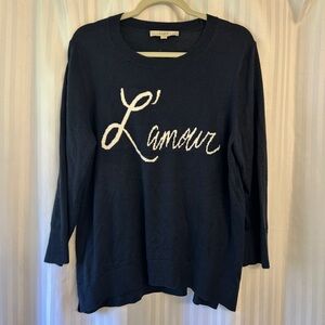 L amour Loft Sweater - Size XL